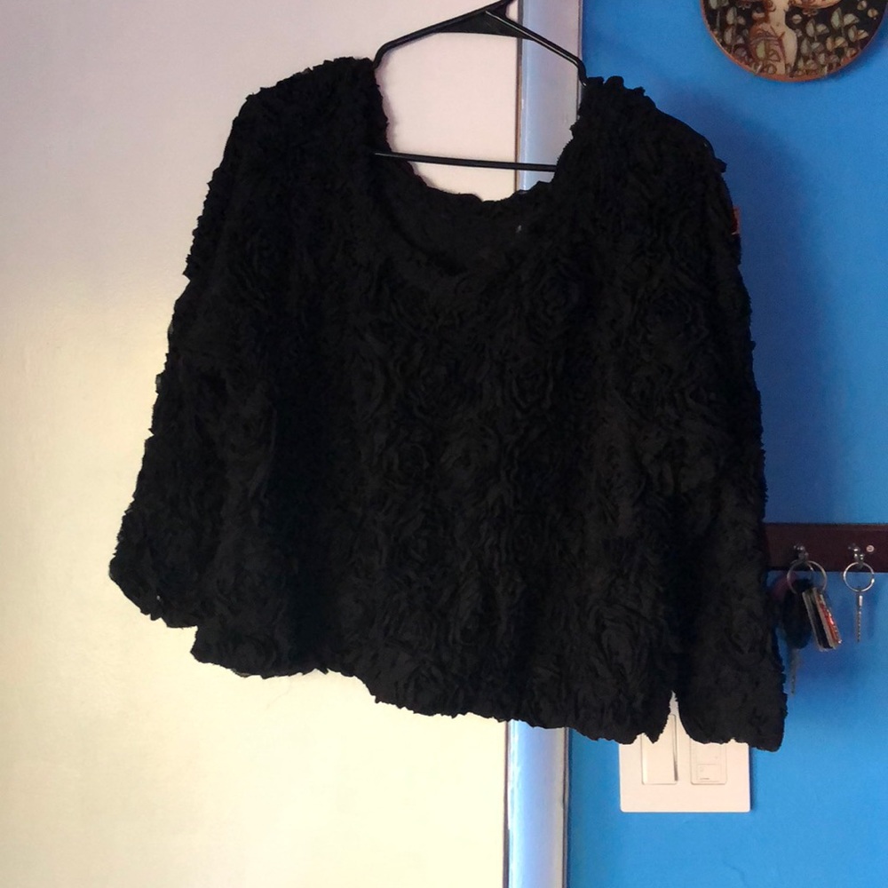 American Apparel rose sweater/top